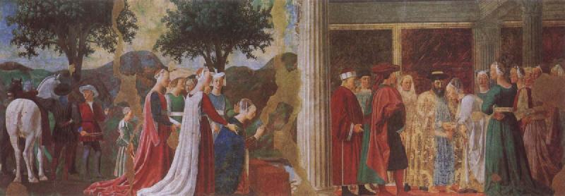  Adoration of the Holy Wood and the Meeting of Solomon and the Queen of Sheba